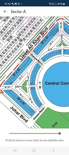 6 Marla Central Commercial Plot Dha phase 5