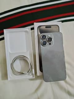 iPhone 15 Pro Max 98% Battery Natural Titanium Factory-unlock