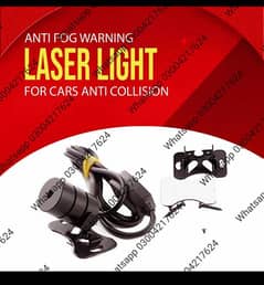 Anti Fog Warning Laser back Light For Cars Anti Collision Red light