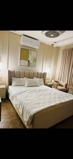 1 Bed Fully Furnished Flat Available for rent in the heart of Bahria Town Lahore