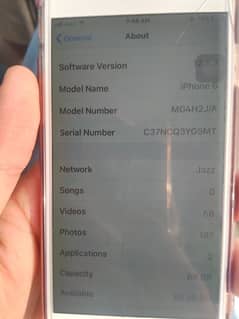 iphone 6 pta aprove batry health 99  64gb storage