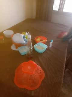 Dying table with 6 sofa seats and new pochak cover ser