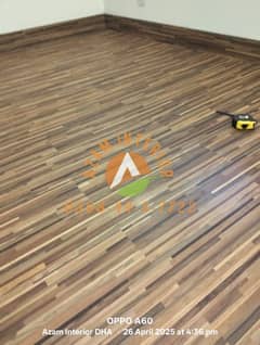 Chinese vinyl flooring tiles wooden texture Roller blinds heat prof