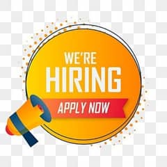 Male And Female Staff Required For Office Work