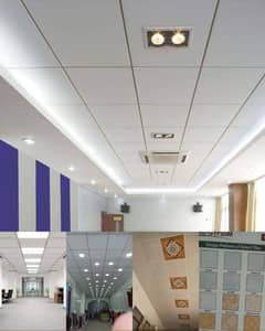 False ceiling /wallpapers /wall panels /wood flooring /venyl floor