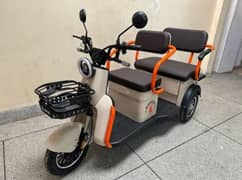Three Wheel Benling Electric Scooty 2025 Model Zero Meter
