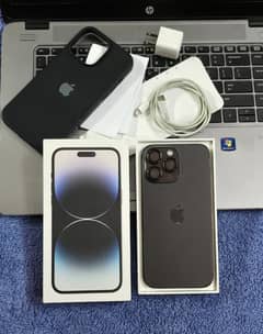 Iphone 14 pro max 256GB PTA complete box