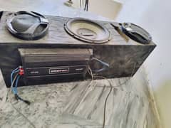 woofer amp speaker + wiring