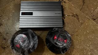 GLADEN RedLine Component Speaker Set and Amplifier