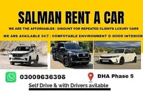 Rent a Car/Car Rental/SELF DRIVE RENT A CAR WITHOUT Driver/Honda/Yari