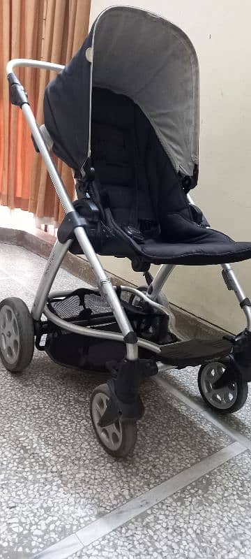 2 in 1 pram+cot, extra features 1