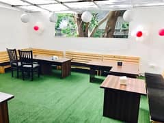 1200 Yard Space Available For Indoor Games And Cafe In Johar Block 7 Rent Demand 5 Lac (Negotiable)*Code(13393)*