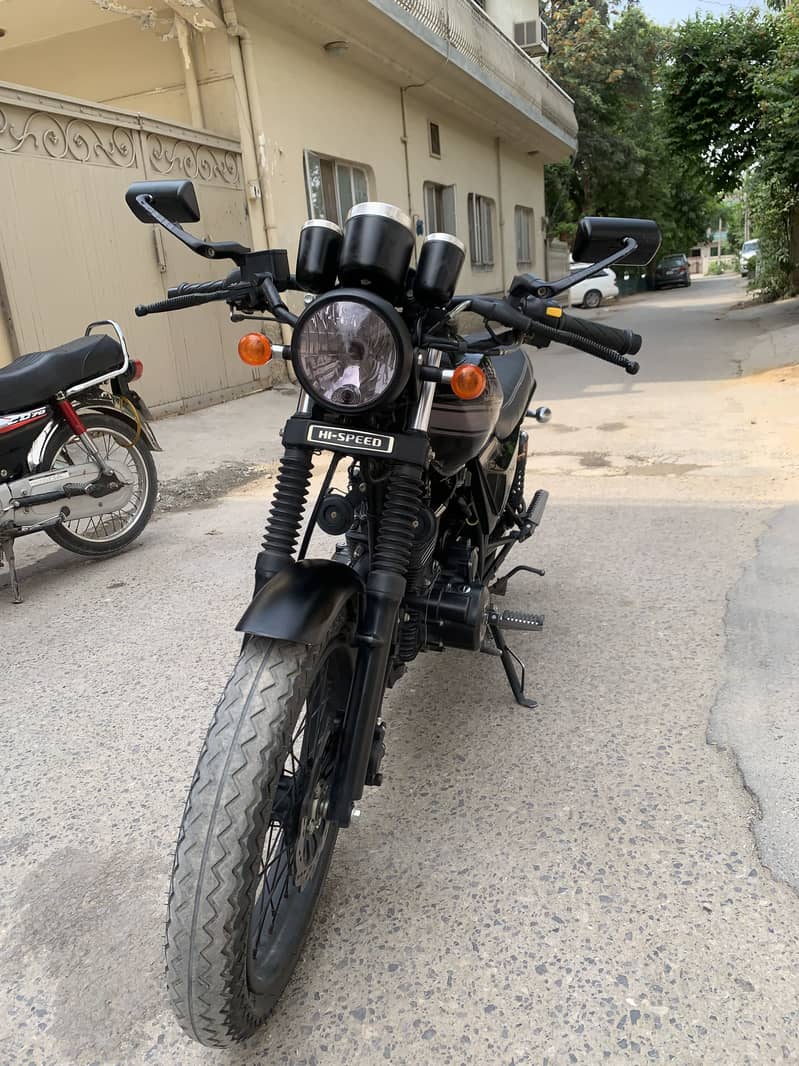 Hi speed infinty 150cc 2022 model Black clour 4