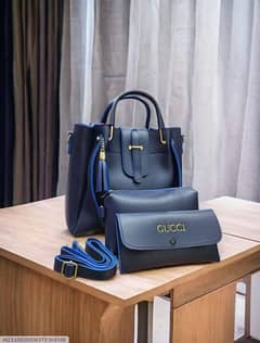 Stylish women leather bag in multicolor online delivery