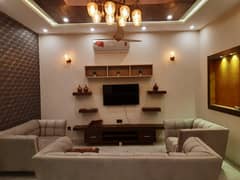 10 Marla Luxury Furnished Upper Portion Available For Rent In Gulbahar Block Bahria Town Lahore