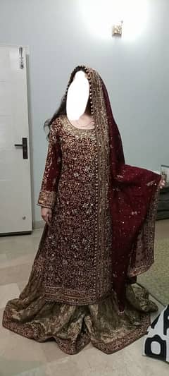 Bridal gharara