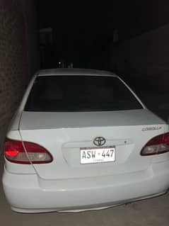 Toyota Corolla XLI 2008
