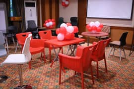 Plastic Chairs for Home, Garden, Office – Durable & Lightweight Design