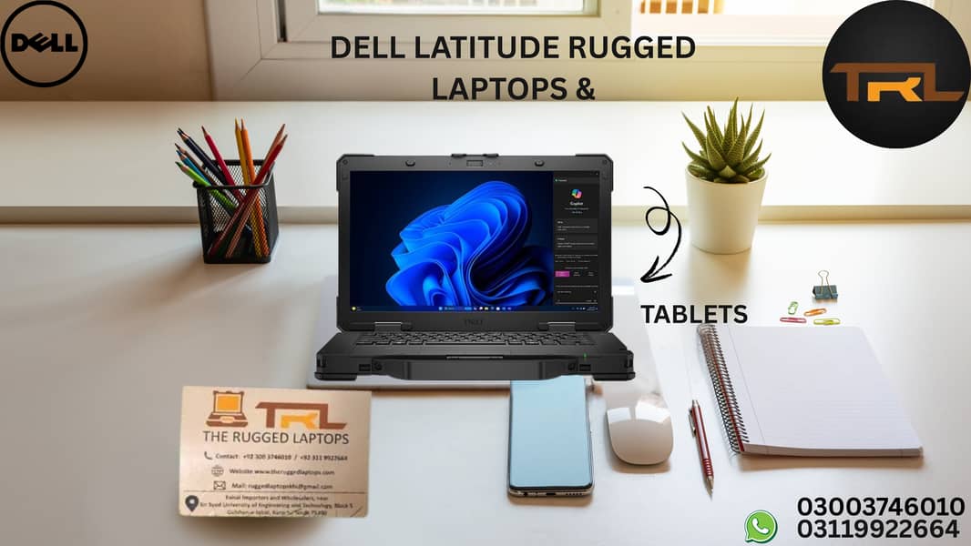 DELL LATITUDE RUGGED LAPTOPS , DELL RUGGED TABLETS[03119922664] 0