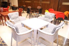 Plastic Chairs and Tables | Moulded chairs, Restaurant chairs for sale