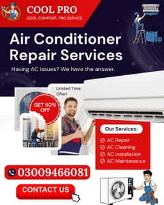 AC Installation, AC Service, AC Repair. Split AC Repair Service