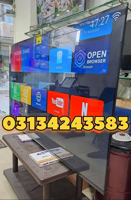 70" LED Samsung LCD TV 32”43”49”55”65”70”75”85 Android UHD Ultra 4k 0