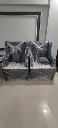 7 seater grey New sofa set