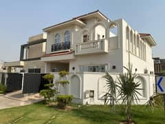10 Marla Corner Brand New Spanish Design Most Beautiful Bungalow For Sale At Prime Location of DHA Lahore Near To Park Masjid & Commercial Market.