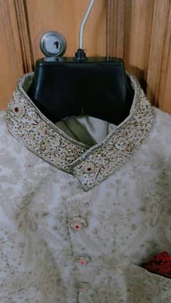 NEW SHERWANI ONLY USED ONCE
