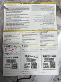 1.5 ton gree invertor Ac