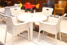 Restaurant Plastic Chairs and Tables for sale in Karachi - Wholesale