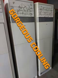 haier floor standing 4 ton heat and cool
