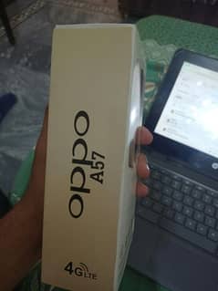 oppo a57 4/64 with box charger lush condition