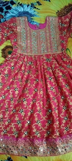 embroidery pashto dress