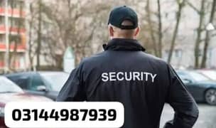 Security guard staff male female job