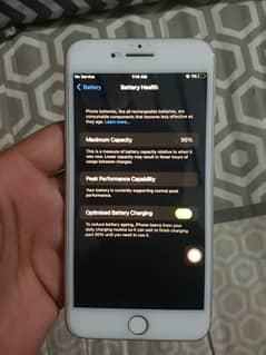iphone 7plus 96 battery health water pack phone 100/ waranty