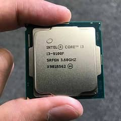 Intel Core i3 9100f Only Chip