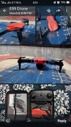 E99 drone camera mbile supported app