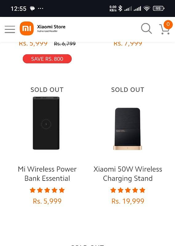 XIAOMI 50 WAT WIRELESS CHARGING STAND 1