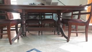 8 Seater Vintage Style Dining Table