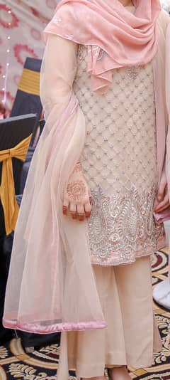 Skin peplum and trouser