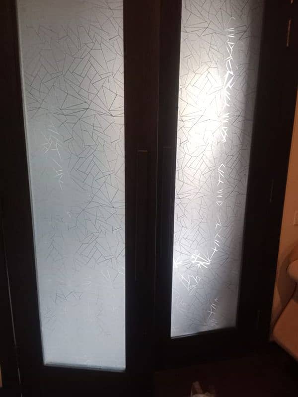 het cover glass paper, frost paper, wallpaper, roller blinds, curtains 2