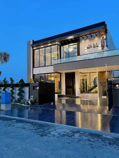 One Kanal Brand New Luxury Ultra-Modern Design Most Beautiful Bungalow 2 Servant Quarter In Basement For Sale At Prime Location Of DHA Lahore Near To Park Masjid Mcdonalds & Commercial Market
