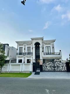 One Kanal Brand New Luxury Neo-Classic Design Most Beautiful Full Basement Semi Furnished Home Theater Bungalow For Sale At Prime Location Of DHA Lahore Near To Park Masjid &  Defence Raya  Fairways Commercial
