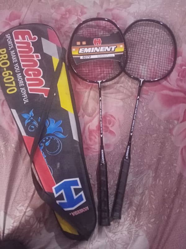Racket new only one day use. 2
