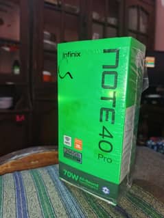 infinix note 40 pro full box