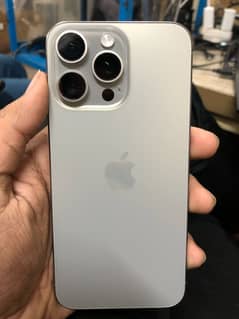 Iphone 15 pro max Jv natural titanium 256 GB with box