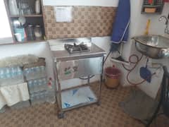 hot plate with manual frayer 16 liter and single burner stove