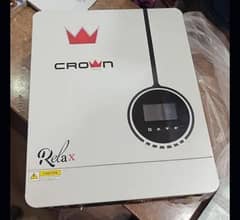 crown relax 4.2kw hybrid solar inverter dual output