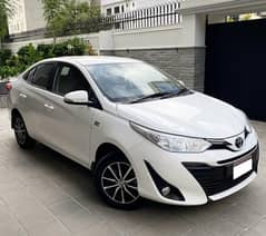 Toyota Yaris 2022 Ativ 1.3 white 100% orignal